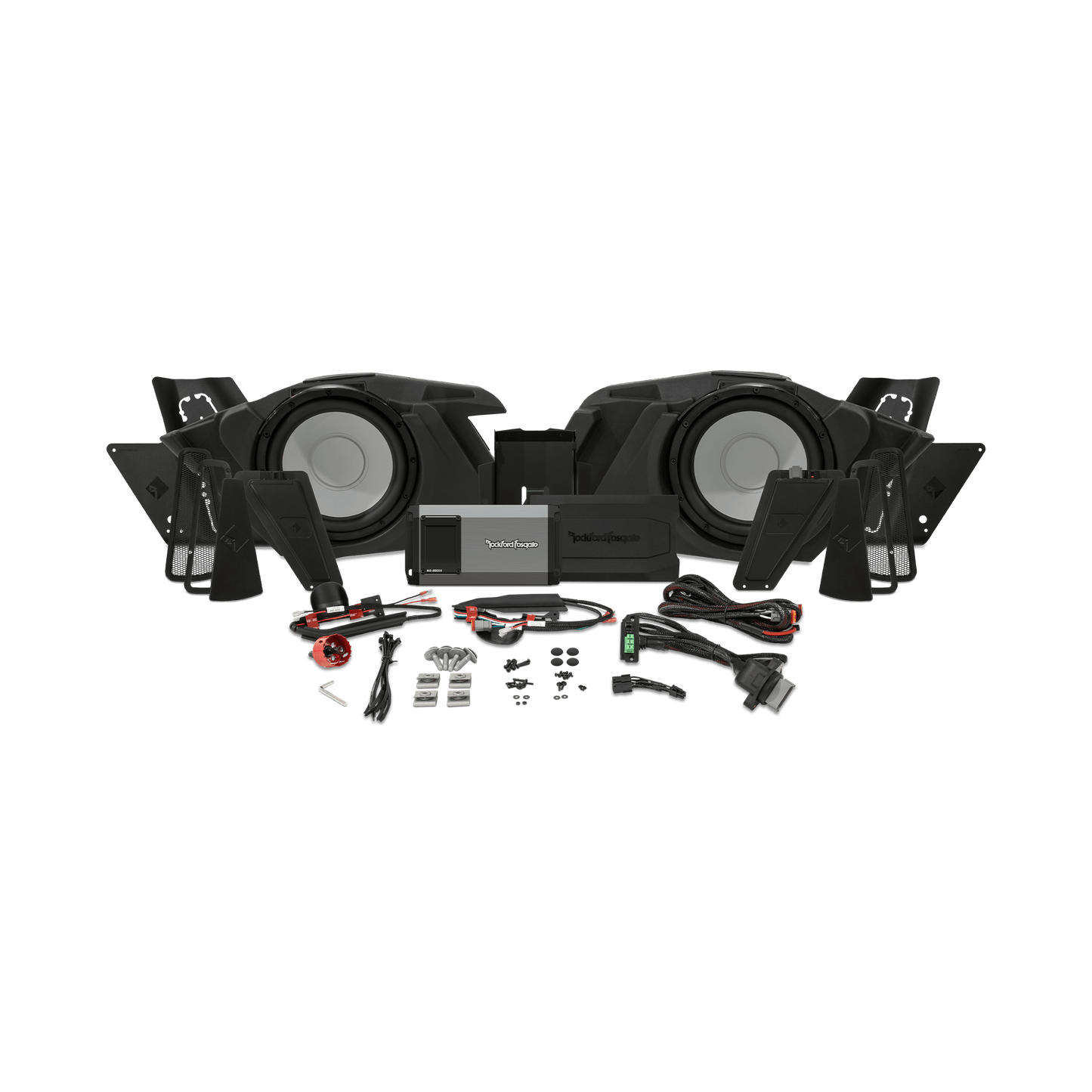 Rockford Fosgate Speakers 10" Rockford Fosgate 2014+ Harley-Davidson® Dual 10" Saddlebag Subwoofer Kit