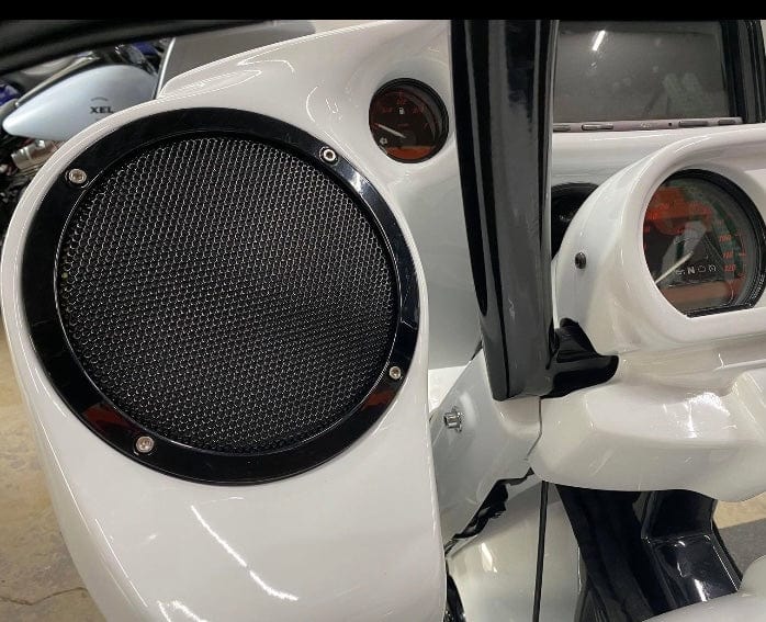 Speed By Design Speaker Lids 14 up 2Ω / XEL Black Speed By Design Twisted8 Lids and Cicada Audio LOADED Bundle