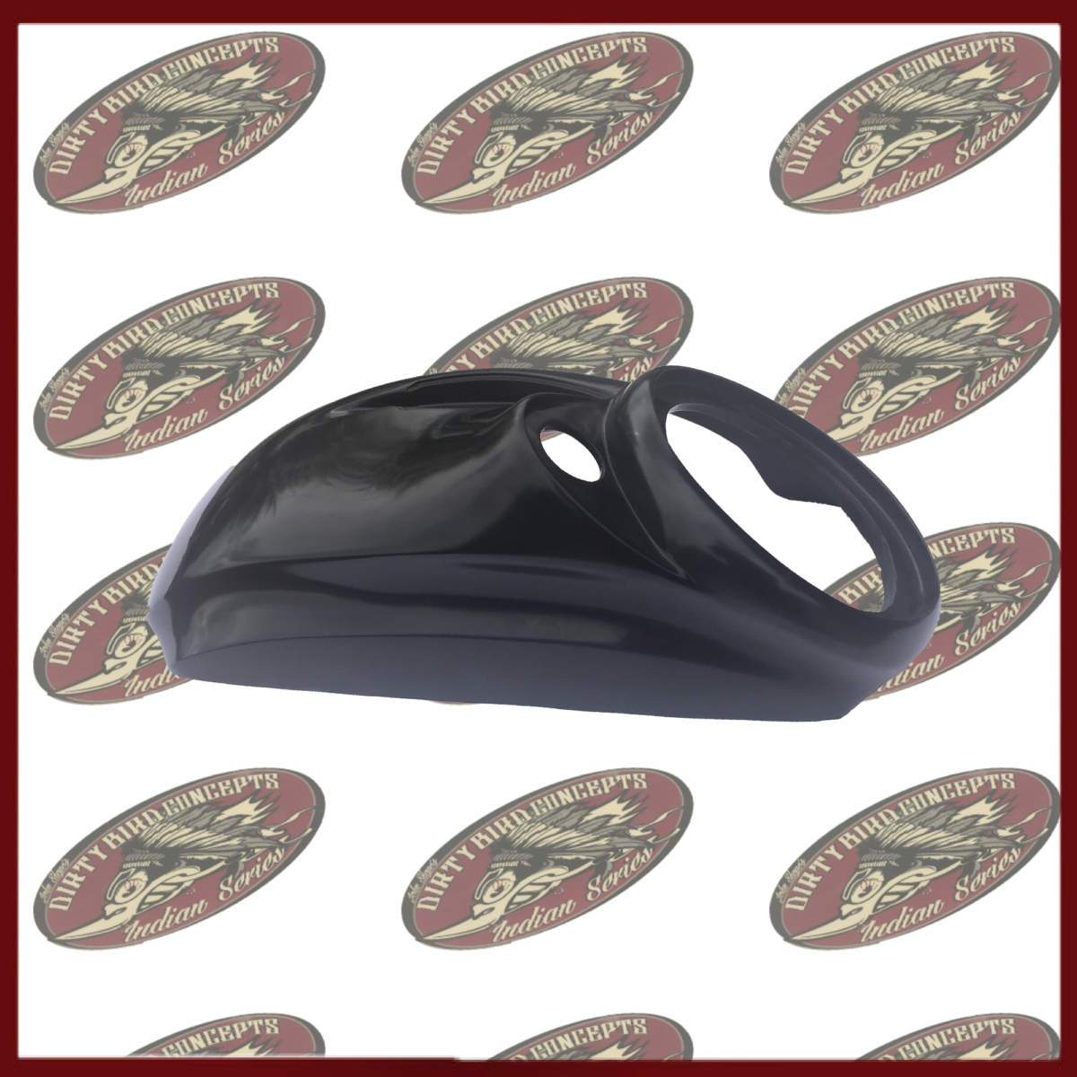 Dirty Bird Concepts Indian Bagger Audio Dirty Bird Concepts Indian Motorcycle The Loud Lids 8″ 2014 To 2021