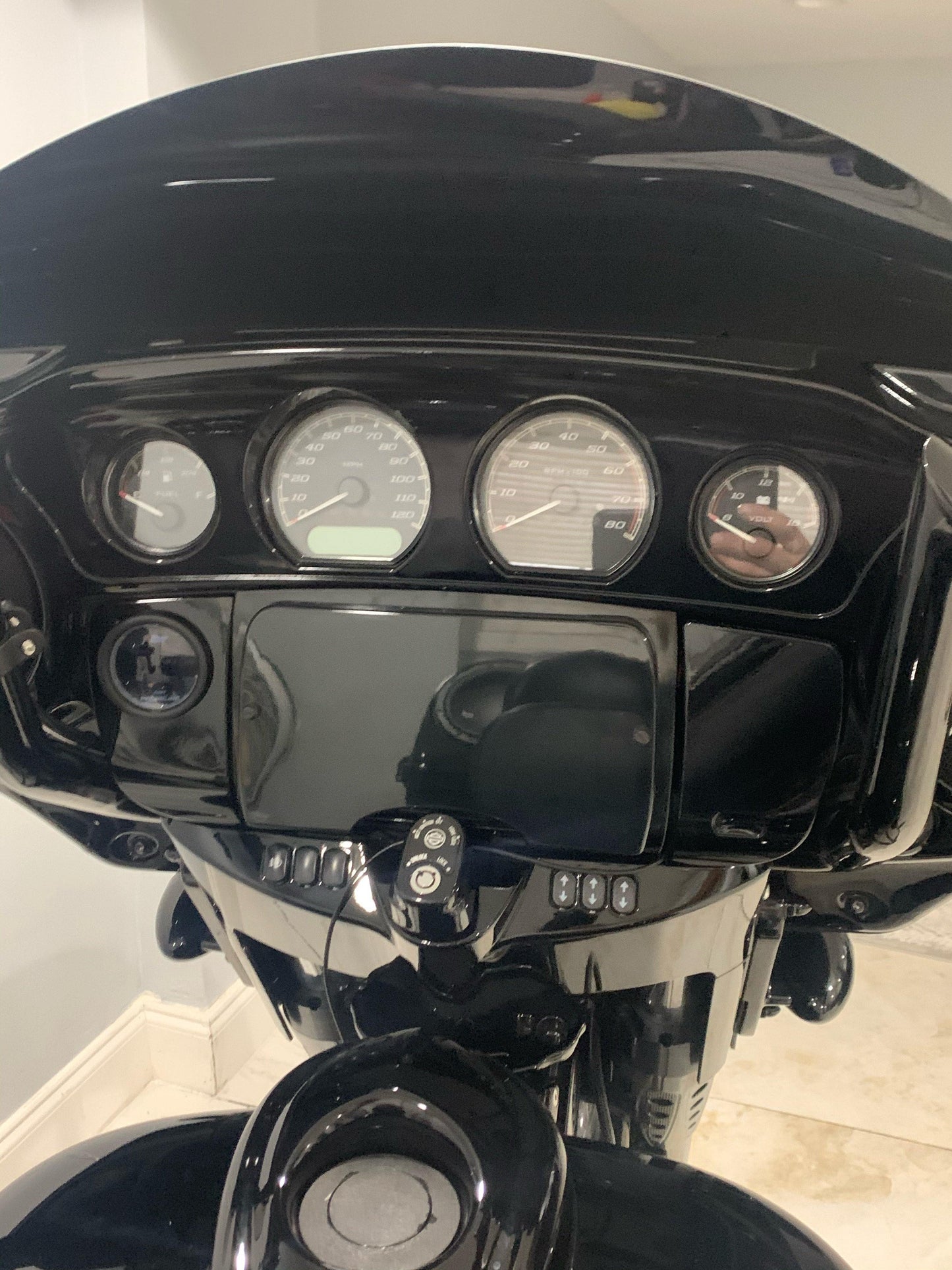 harley davidson radio splash cover garage bagger stereo