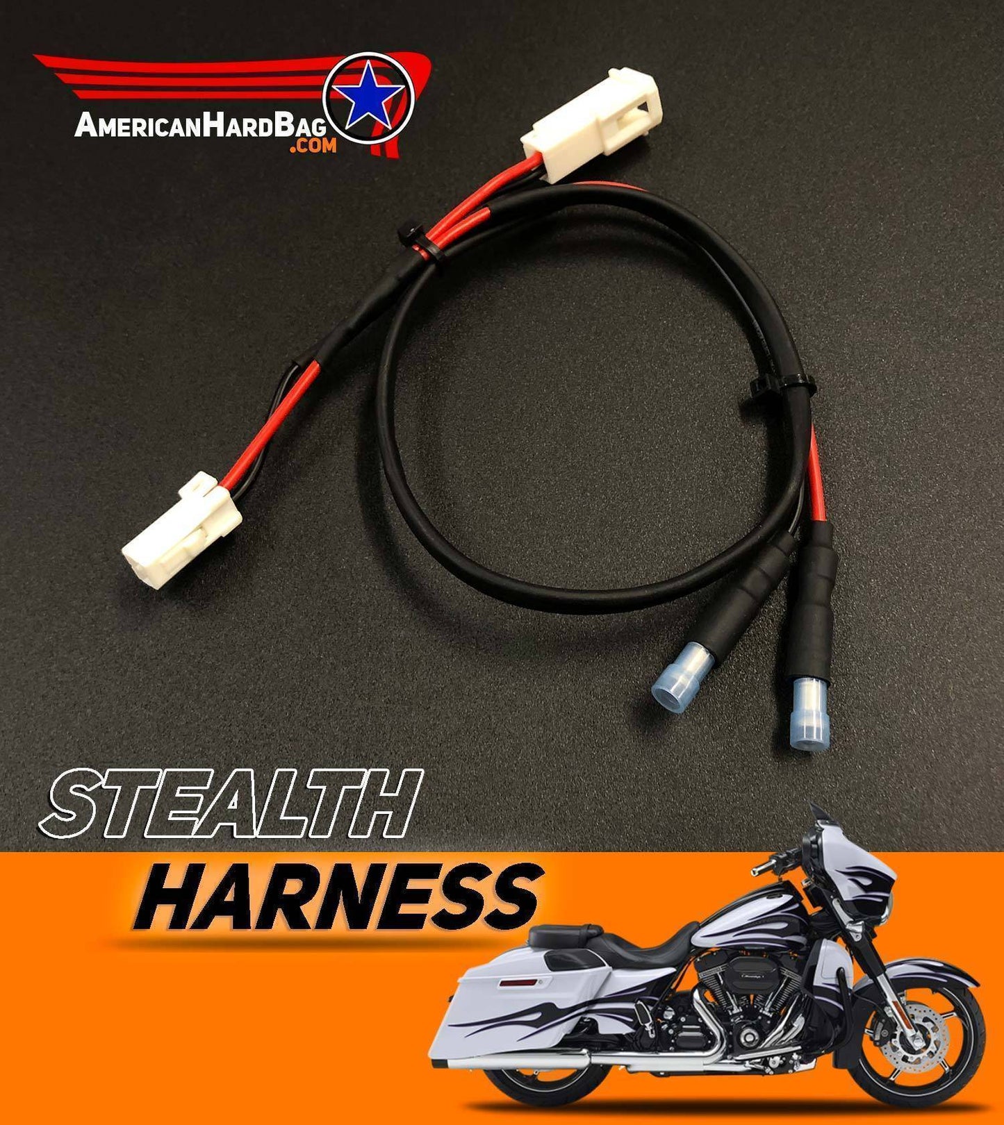 American Hard Bag Amp Installation Products American Hard Bag Stealth Harness Accessory & Ground Power Tap
