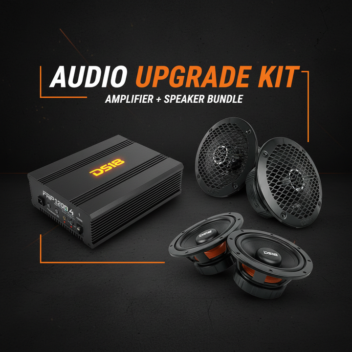 DS18 Plug & Play Audio Kits for 2014-2023 Harley-Davidson Baggers
