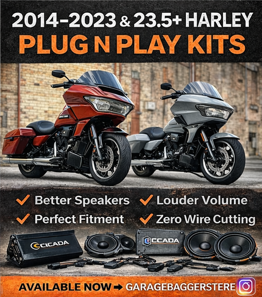 Harley Davidson Plug & Play Kits 2014–2023 + 2023.5+ CVO : Built for Clean Installs
