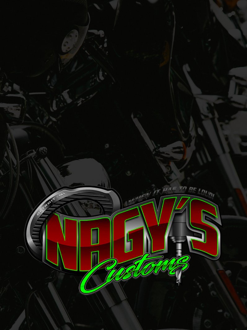 Nagy’s Customs adapter rings bag seals and mounting parts for Harley-Davidson bagger audio