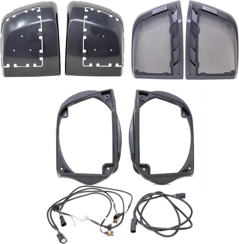 Hertz Audio Plug and Play 4 Speaker Kit with Saddlebag 6x9 Kit HSP3