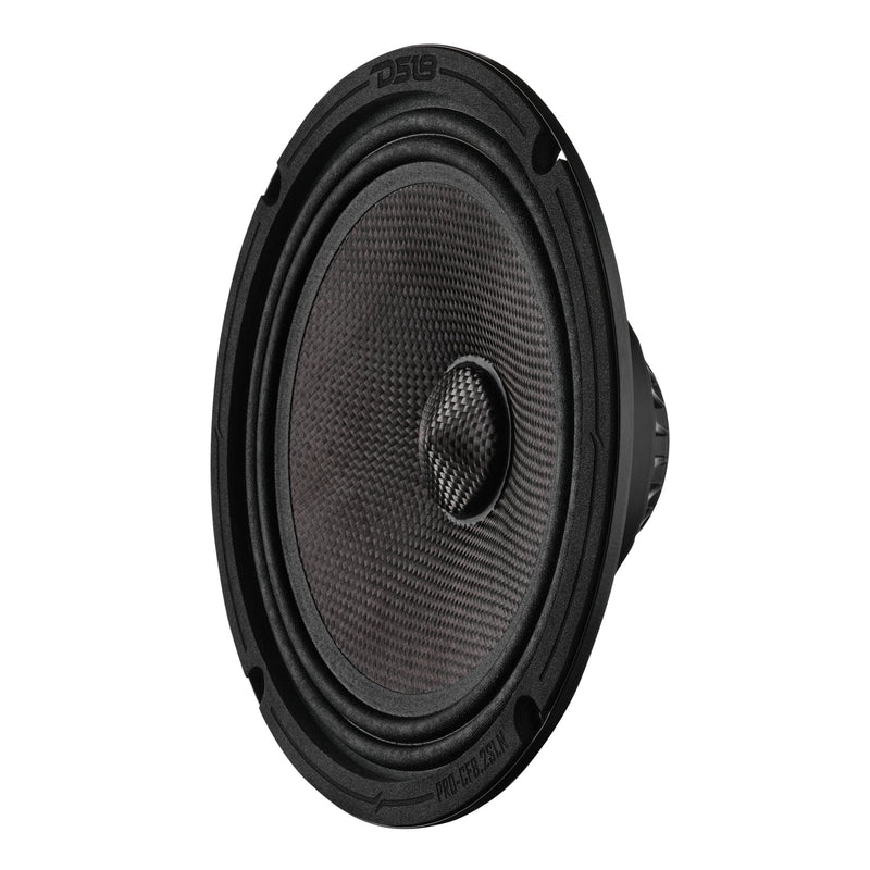 DS18 PRO-CF8 — 8" Slim Carbon Fiber Motorcycle Loudspeaker 2-Ohm