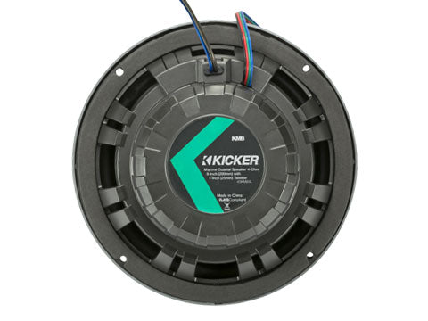 KICKER KM 8" 4Ω LED Coaxial – back