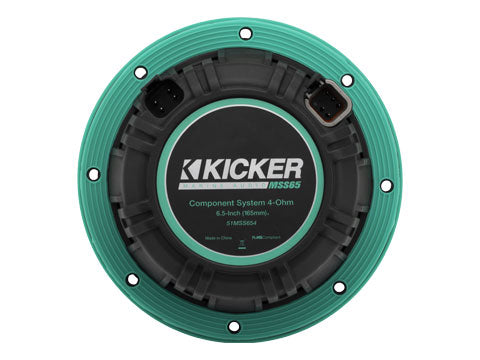 KICKER MSS65 6.5" Marine Component Speakers – back