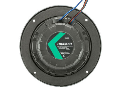 KICKER KM 6.5" 4Ω LED Coaxial – back