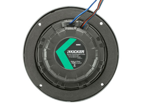 KICKER KM 6.5" 4Ω LED Coaxial – back