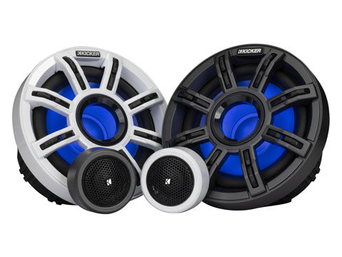 KICKER MSS65 6.5" Marine Component Speakers – front