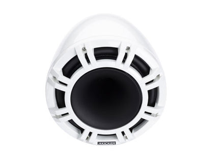 KICKER KMFC9W HLCD Tower System - White (front)