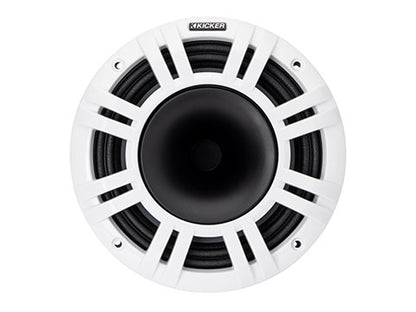 KICKER KMXL8 8" Marine Horn‑Loaded Coaxial – front