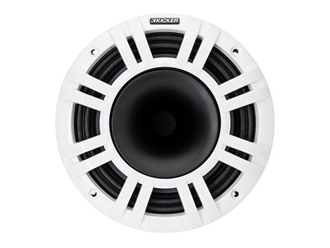 KICKER KMXL8 8" Marine Horn‑Loaded Coaxial – front
