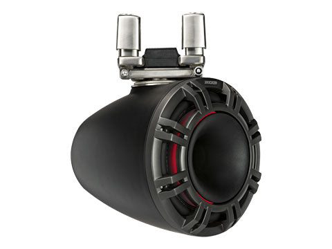 KICKER KMTC9 HLCD Tower System - Black (right three-quarter)