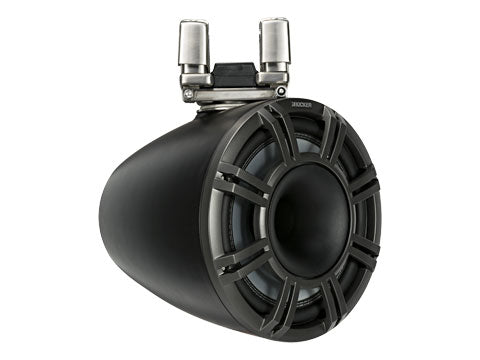 KICKER KMTC11 HLCD Tower System - Black (right three-quarter)