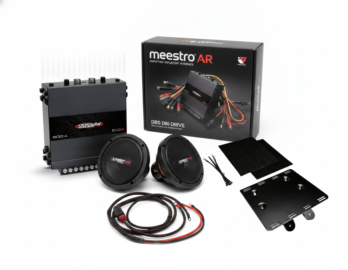 2014–2023 Harley-Davidson Plug-and-Play 2-Speaker Audio Kit | DB Drive / SounDigital