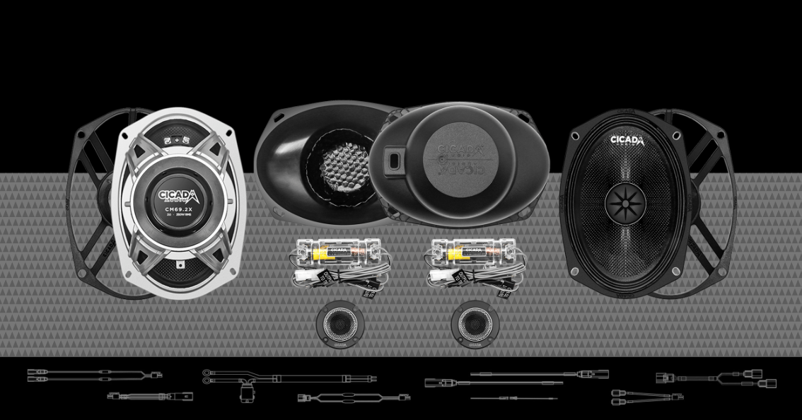 14CXK65 Component Speaker Kit | 6.5 Midrange Speakers | Harley 14CXK65 Component Speaker Kit | 6.5 Midrange Speakers | Harley