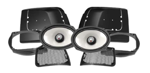 Cerwin-Vega 23.5+ Harley Davidson 6x9 Cut-In Lid Kit w/Speakers