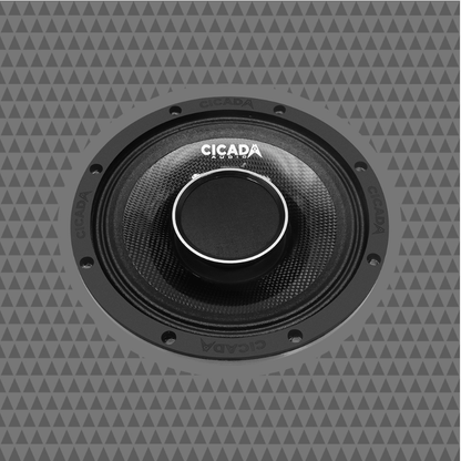 Cicada Audio Speakers 8" Coax Cicada Audio CHX8 Pro Coaxial Speaker 8" (2Ω and 4Ω)