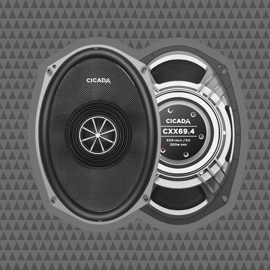 Cicada Audio CXX69 Coaxial Speakers 6x9" (2Ω and 4Ω)