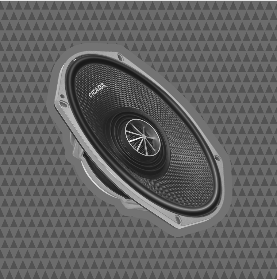 Cicada Audio CXX69 Coaxial Speakers 6x9" (2Ω and 4Ω)