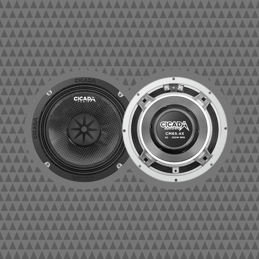 Cicada Audio 14CXK65.4 Mid-Base Component Speaker Kit