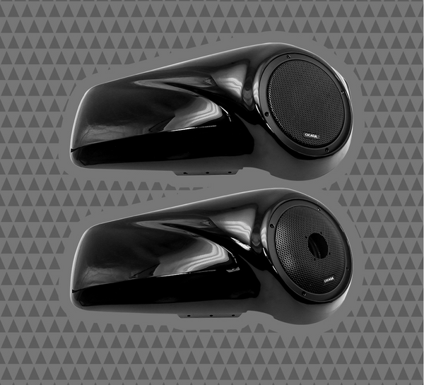 Cicada Audio 8 Lids | Harley 8 Inch Speaker Lids | Harley Audio