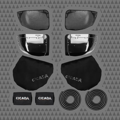 Cicada Audio 24CHDLID
2024+ Harley‑Davidson® Saddlebag Lid 6×9″ Cut‑In Mounting Kit