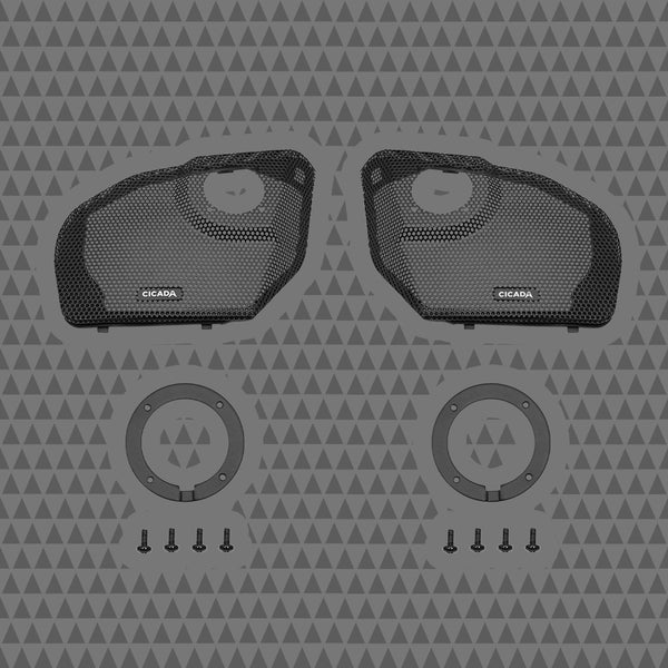Cicada Audio 24CHDRGGT-075 | Road Glide Grilles w/RR075T Tweeter