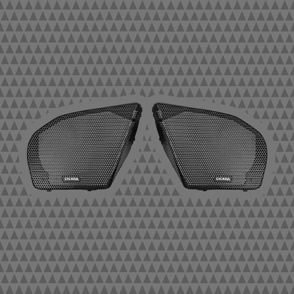 Cicada Audio 24CHDRGG
Harley Road Glide Replacement Grills (Pair)
2024+ Road Glide Cicada Audio® Branded Grilles