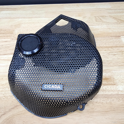Cicada Audio 24CHDSGGT-05
Harley Street Glide Replacement Round Grills (Pair)
2024+ Street Glide Cicada Audio® Branded Grilles w/ RR05T mounts