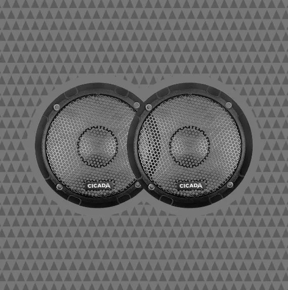 Cicada Audio C65G
Custom Tooled Grills for Cicada Audio 6.5" Speakers