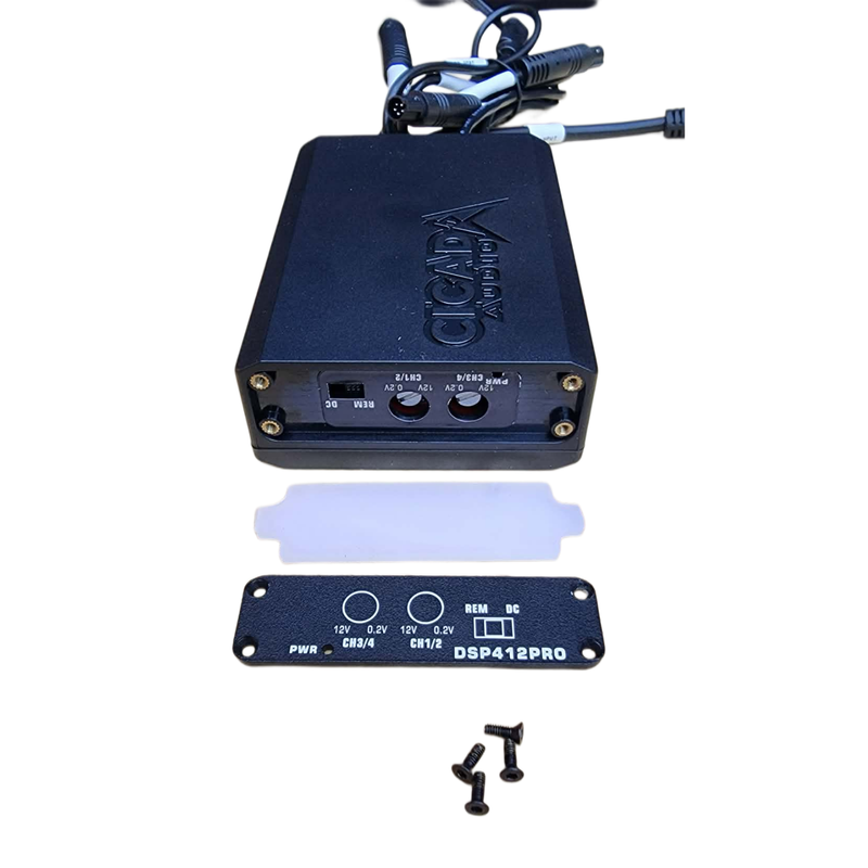Cicada Audio
DSP412PRO
12-Channel Digital Signal Processor — Weatherproof, Motorcycle-Ready