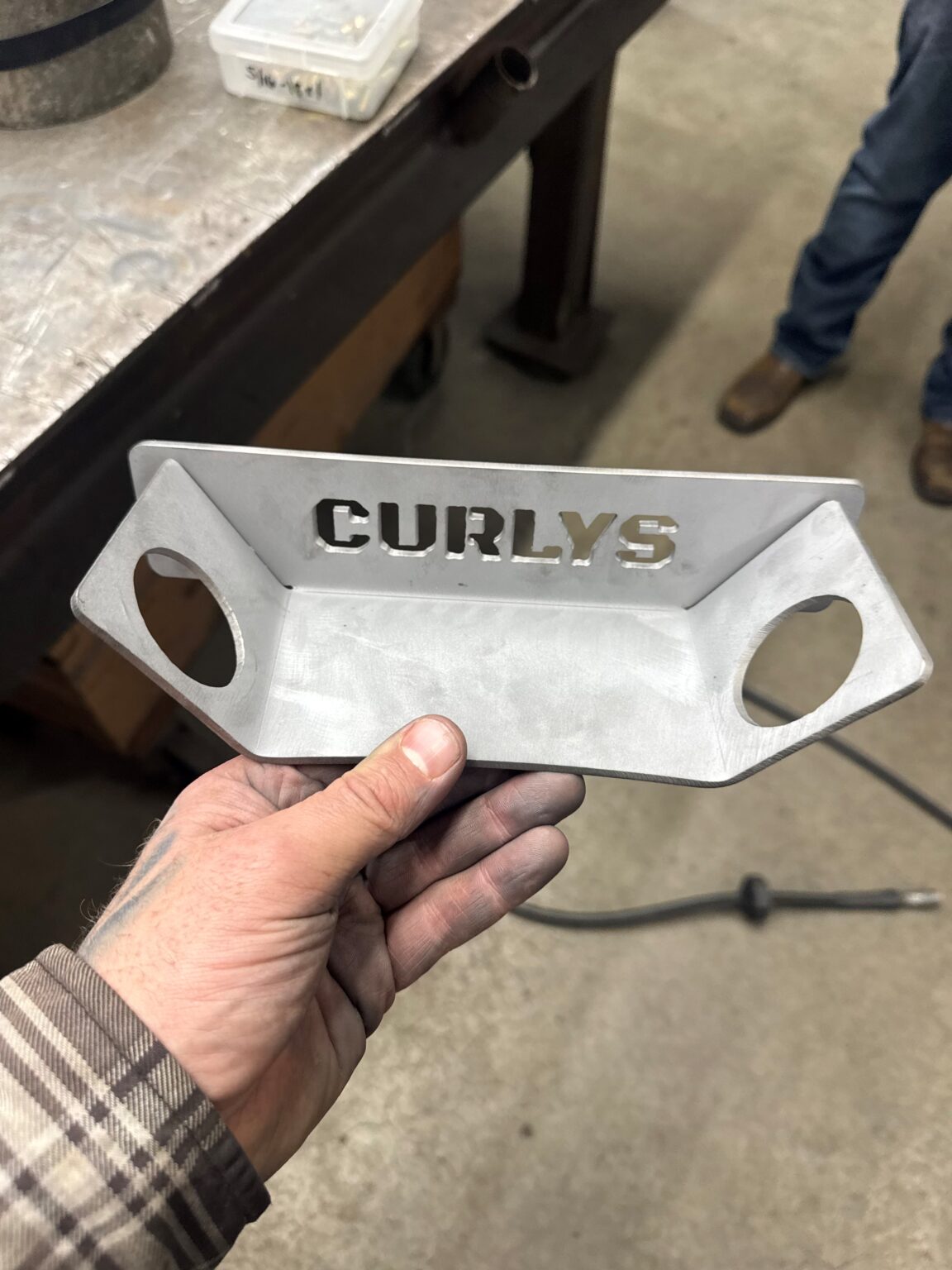 Curlys Inc Tour Pack Tweeter Bracket