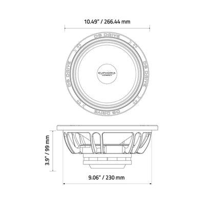 Xpert EXM10N 10" NEO Midrange