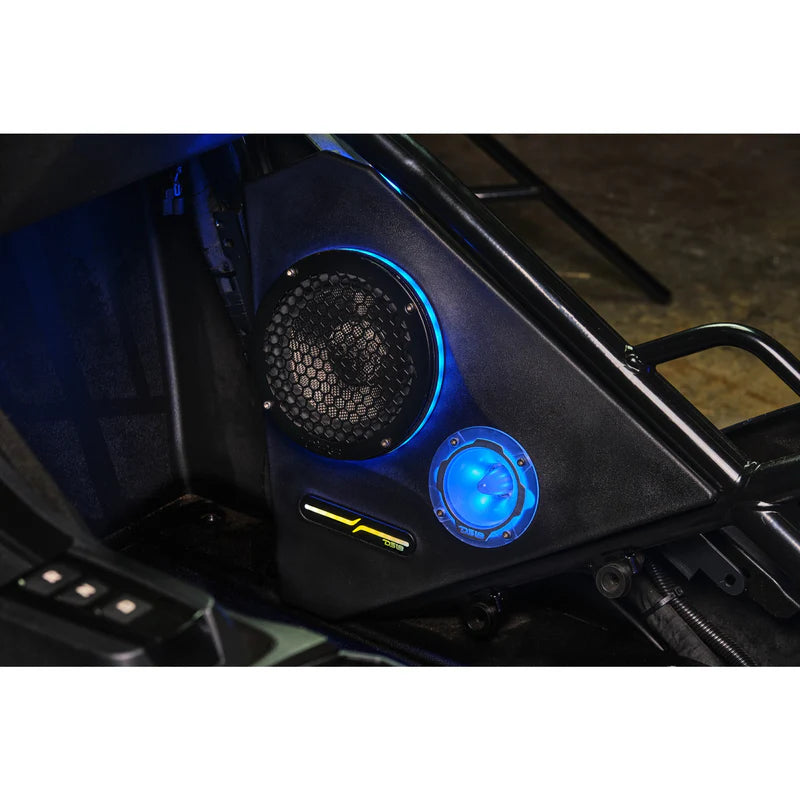 DS18 SLG-FKP6LDV2
Front Kick Panel Pods With Digital LED Lights
for 2015-Current Polaris Slingshot
(LOADED or EMPTY)