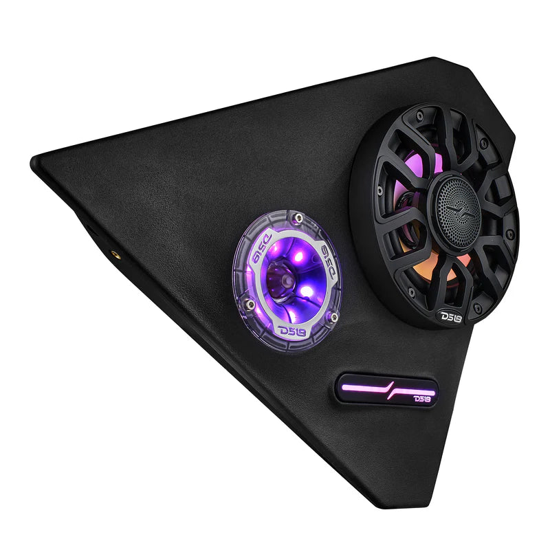 DS18 SLG-FKP6LDV2
Front Kick Panel Pods With Digital LED Lights
for 2015-Current Polaris Slingshot
(LOADED or EMPTY)