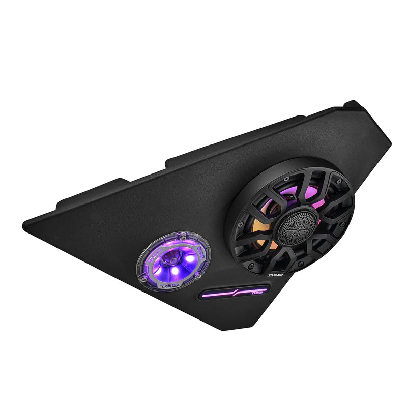 DS18 SLG-FKP6LDV2
Front Kick Panel Pods With Digital LED Lights
for 2015-Current Polaris Slingshot
(LOADED or EMPTY)
