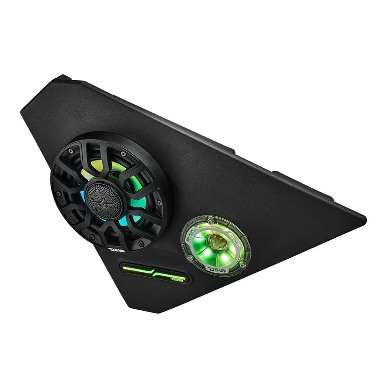 DS18 SLG-FKP6LDV2
Front Kick Panel Pods With Digital LED Lights
for 2015-Current Polaris Slingshot
(LOADED or EMPTY)