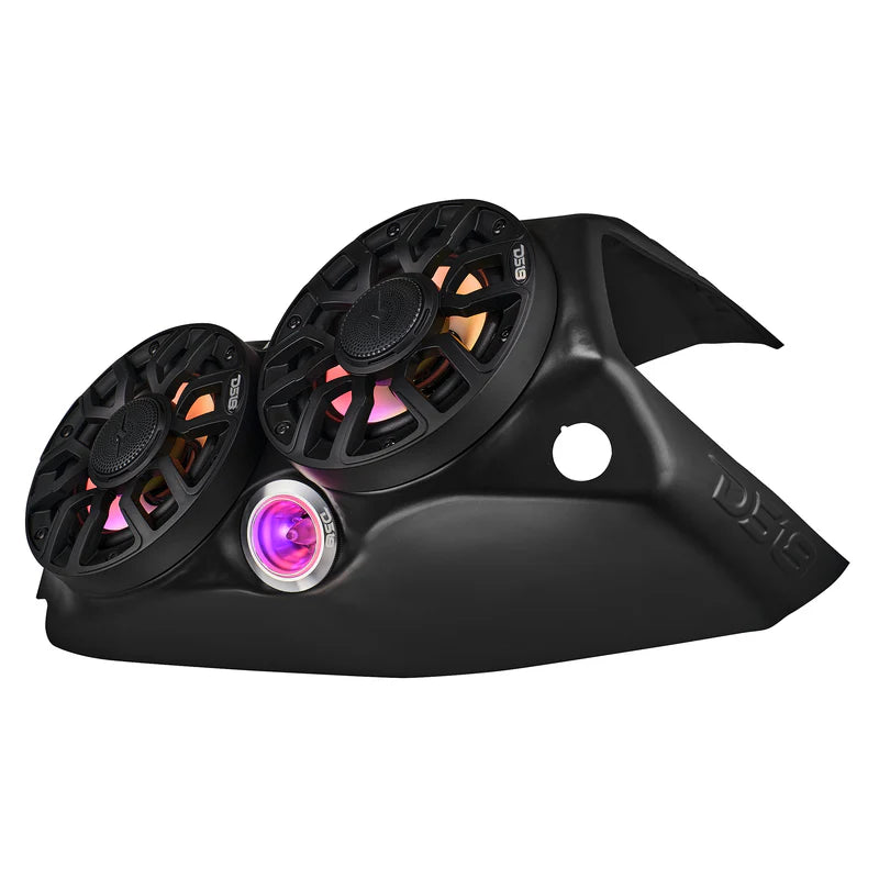 DS18 SLG-WFCC66
Dual 6.5" Polaris Slingshot Waterfall Center Console w/ Digital LED's
(LOADED or EMPTY)