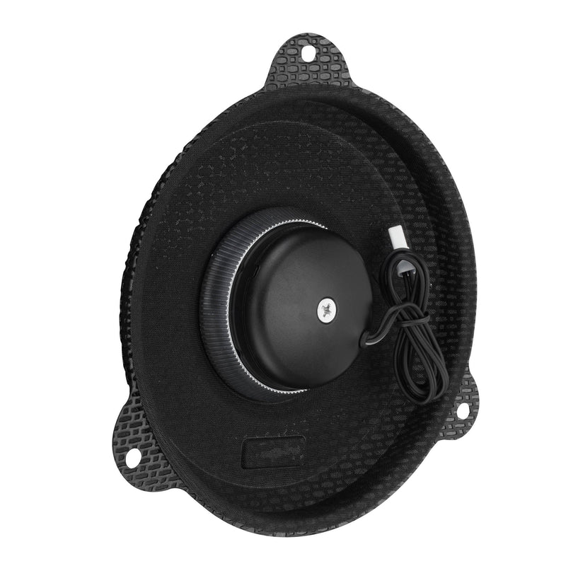 DS18 Road Glide replacement speaker grille with integrated bullet tweeter shown from the left side