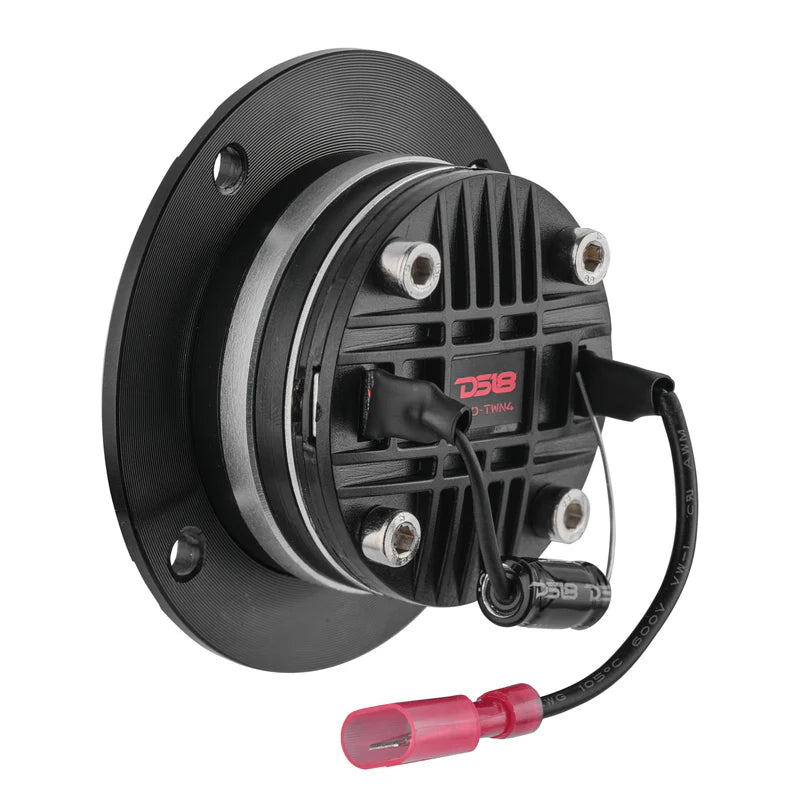 DS18 PRO-TWN4
3″ High‑Compression Hybrid Driver/Tweeter — Loud, Dynamic Highs (4Ω)
