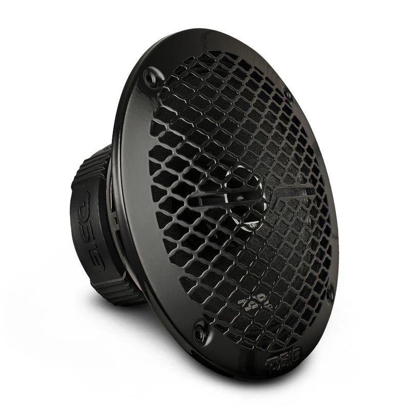 8" Speaker Grill With Built-in 1.75" Voice Coil Neodymium Bullet Tweeter A 500 Watts Black - Foto 6
