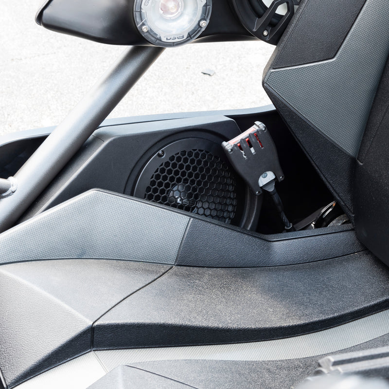 DS18 SLG-SP6LD
6.5" Side Panel Enclosure&nbsp;for 2015-2019 Polaris Slingshot
(LOADED or EMPTY)