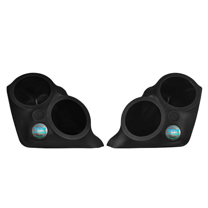 DS18 SLG-F82LD
Dual Front Fender 8” Speaker Pods with Digital LED Lighting for Polaris Slingshot