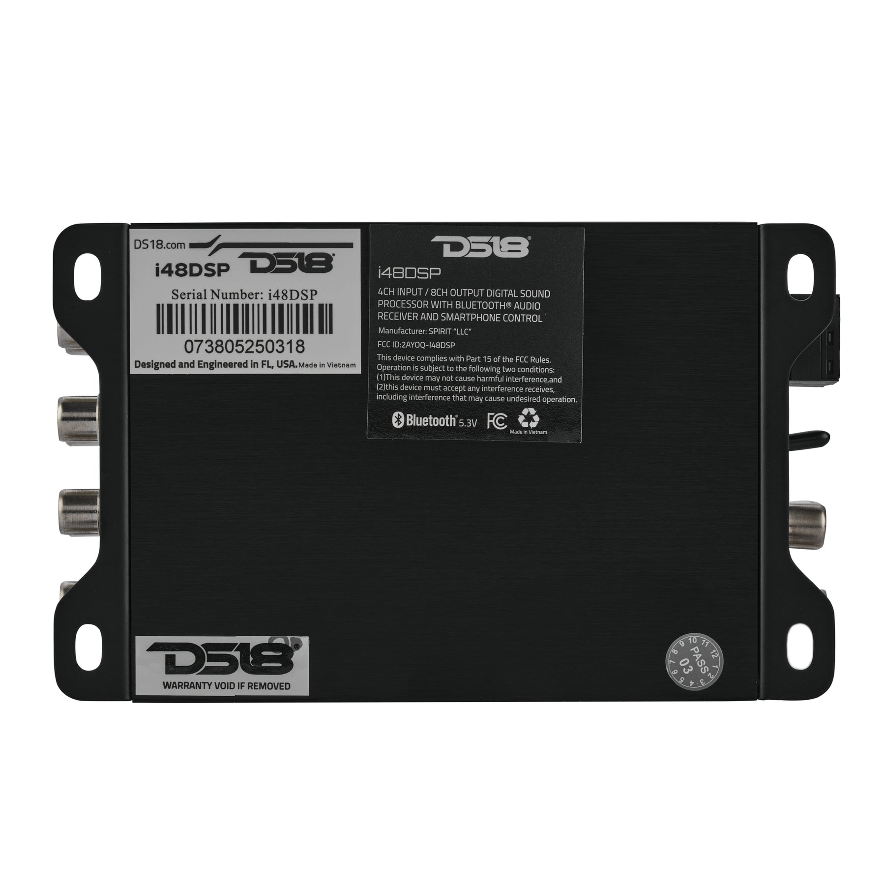 DS18 I48DSP 4-In 8-Out DSP | Harley Plug-and-Play Tuning – Garage