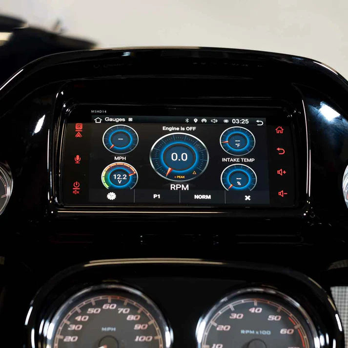 Plug-n-Play Replacement Head Unit for 2014-23 Harley Davidson® Touring Motorcycles