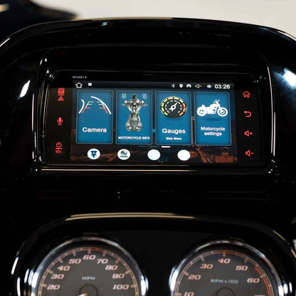 Plug-n-Play Replacement Head Unit for 2014-23 Harley Davidson® Touring Motorcycles