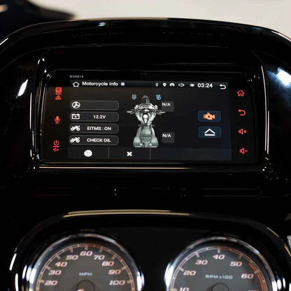 Plug-n-Play Replacement Head Unit for 2014-23 Harley Davidson® Touring Motorcycles